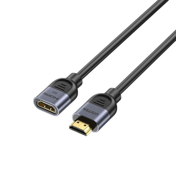 0.5m 8K HDMI Extension Cable Supports 8K@60Hz/4K@120Hz HDR