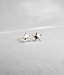 Western Edge Lonestar Stud Earrings in Solid 925 Sterling Silver
