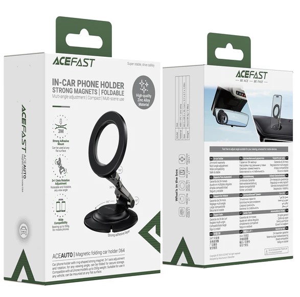 ACEFAST Magnetic Folding Car Phone Holder