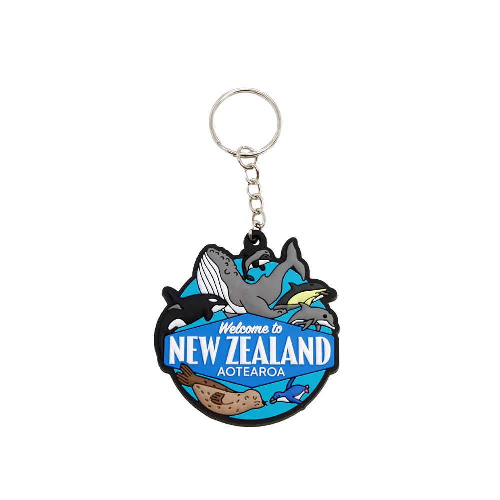 Keyring - Silicone NZ Sea Life