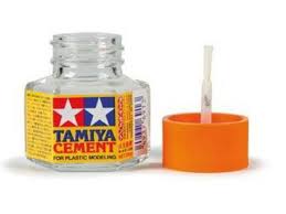 Tamiya 87012 Cement 20ml Orange Lid