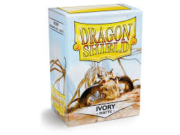 Dragon Shield Sleeves- Ivory Matt