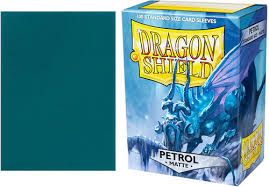 Dragon Shield Sleeves- Petrol Matt