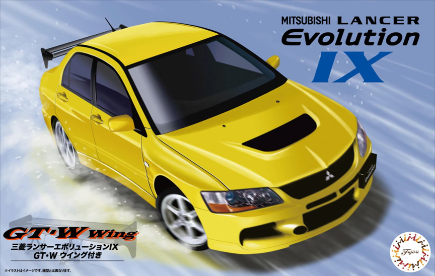 Fujimi 1:24 Mitsubishi Lancer Evo IX GSR