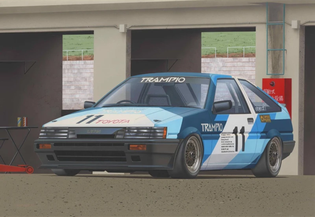 Fujimi 1:24 Trampio Levin 85