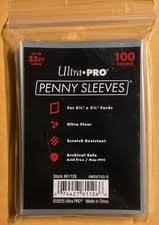 Ultra Pro: Penny Sleeves  2 1/2  x 3 1/2  35ct