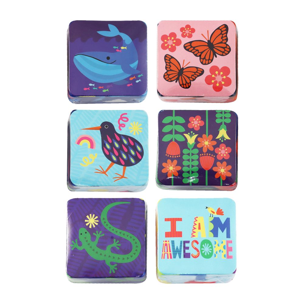 Magic Expandable NZ Wash Cloths 6asst