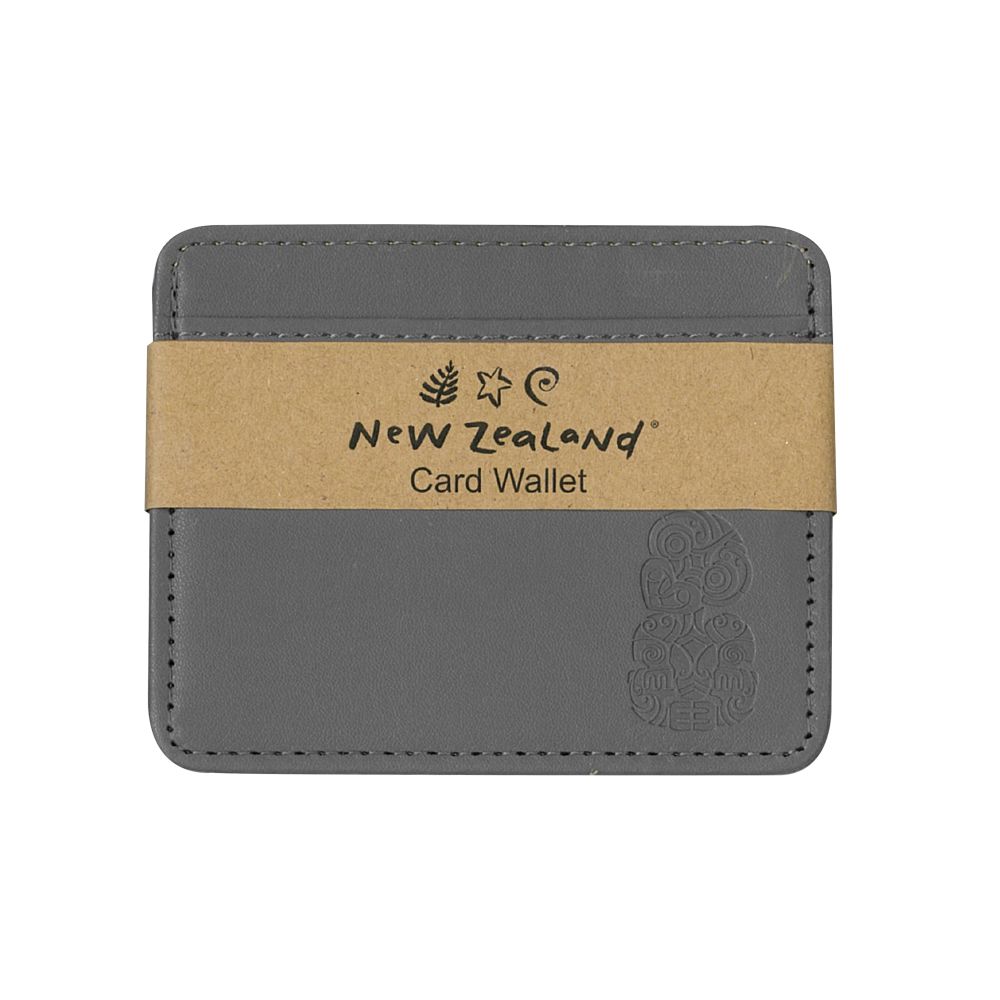 Card Wallet NZ Tiki PU Leather