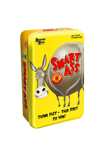 Smart Ass - Talk First to Win! Mini Game Tin