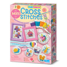 4M KidzMaker Mini Cross Stitch