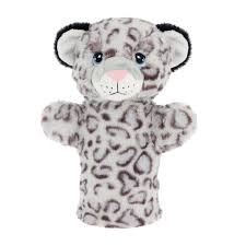 Keeleco Wild Hand Puppet -  Snow Leopard