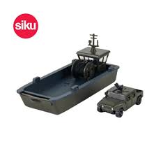 SIKU 8327 1:50 Military Landing Craft with Desert Lion