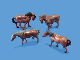 Modelscene OO/HO Gauge Horses & Ponies  5105