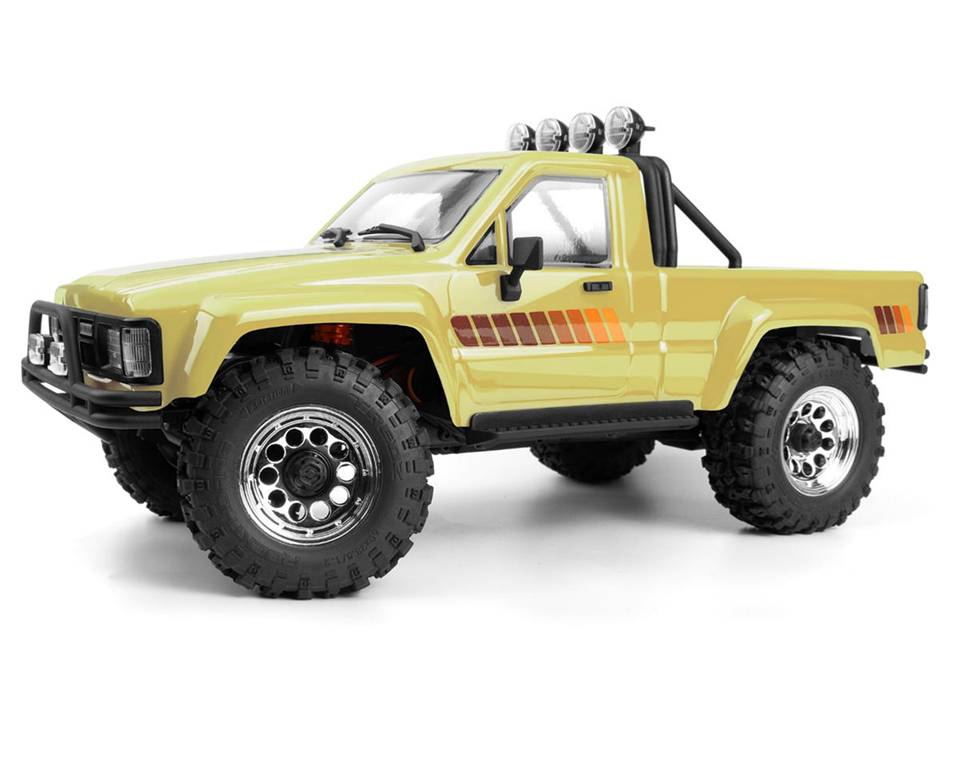 HPI Racing 1/18 Venture18 1985 Toyota Hilux SR5 (Creme) Brushed Motor, Battery & Charger
