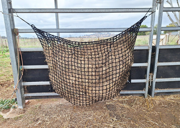 Hay-Stay Hanging Knotless Hay Net - 40mm Holes