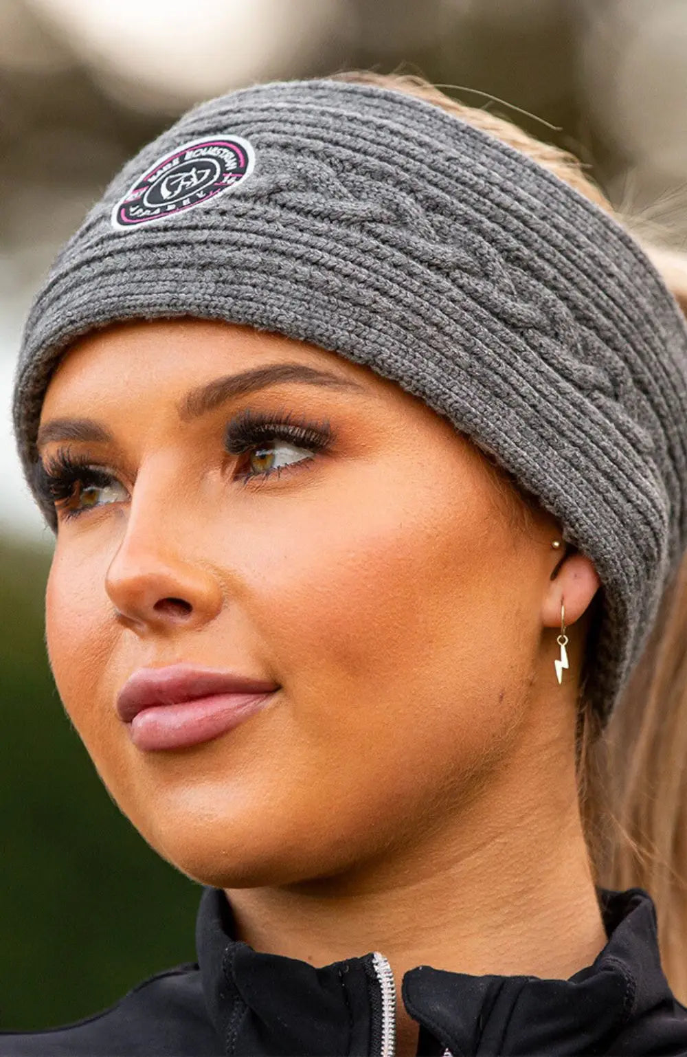 Bare Equestrian Ivy Headband - Grey