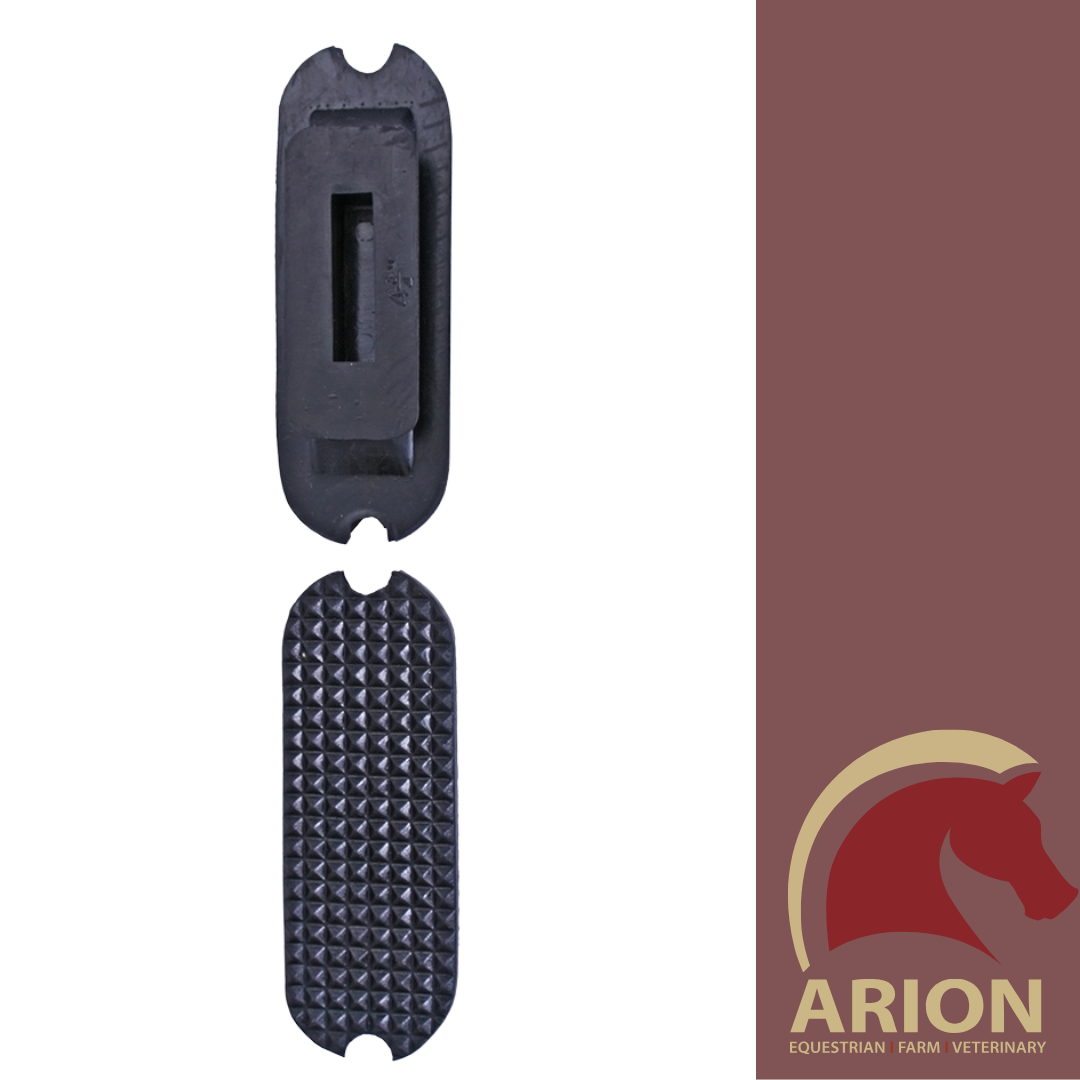 Arion Black Stirrup Treads 5"