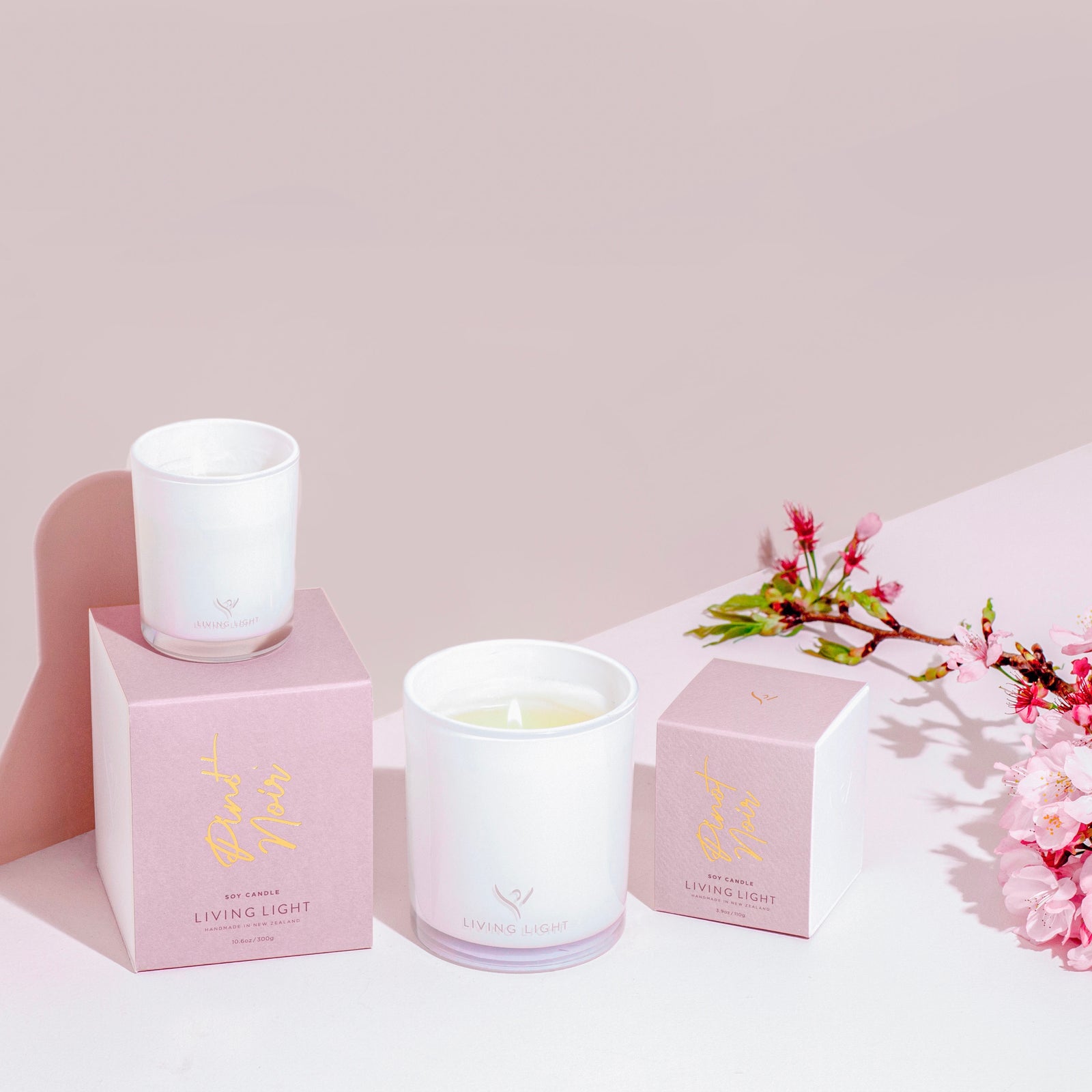 Living Light Pinot Noir Mini Candle - Tubed