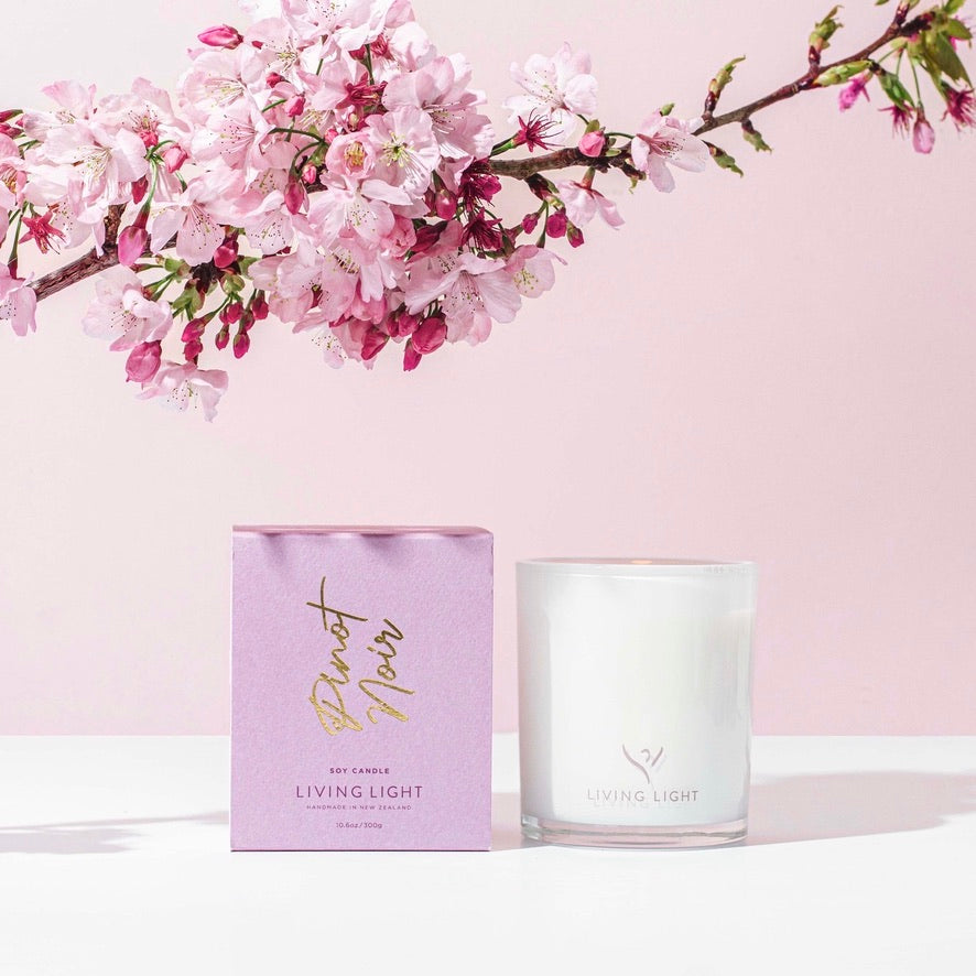 Living Light Pinot Noir Mini Candle - Tubed
