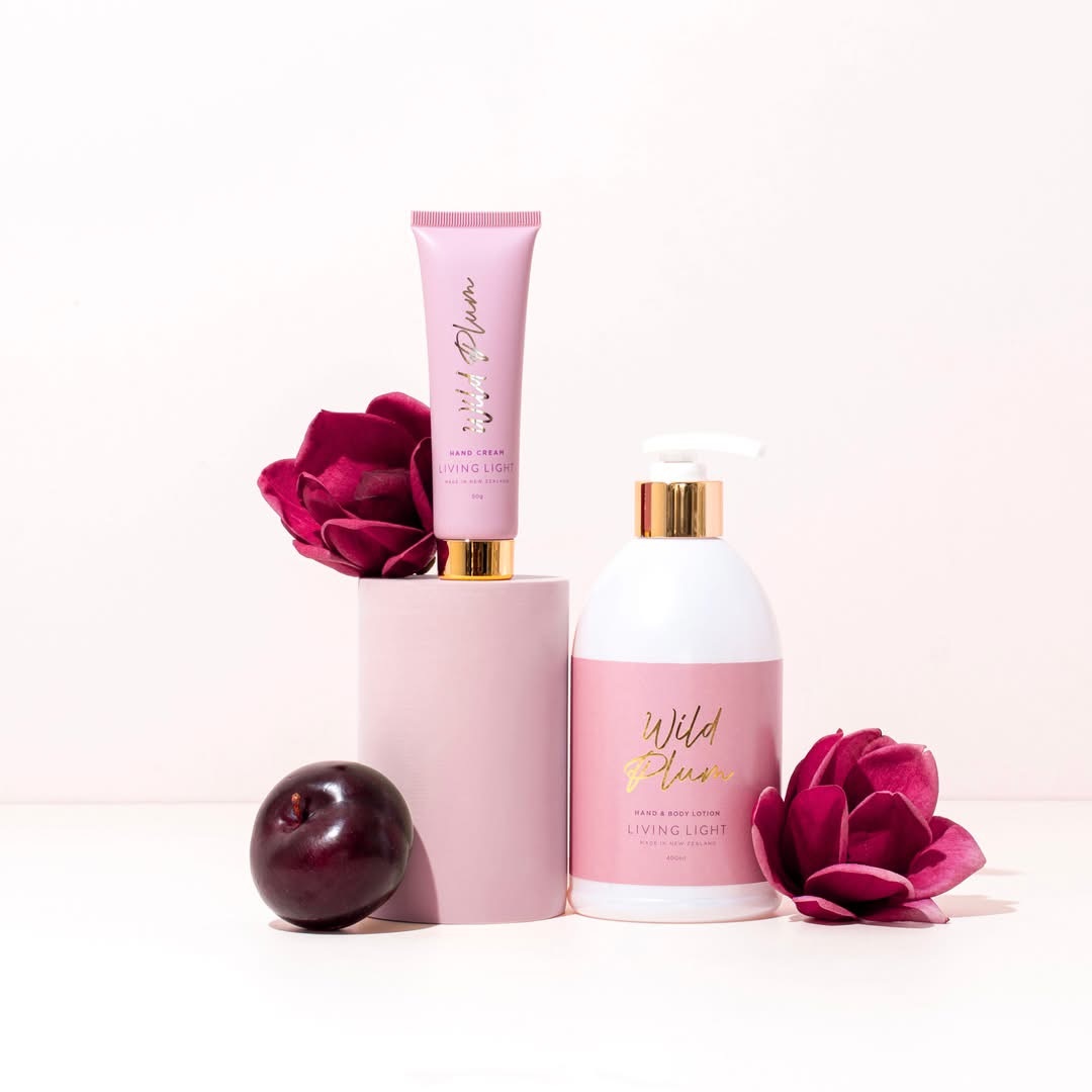 Living Light Wild Plum Body Lotion 400mls