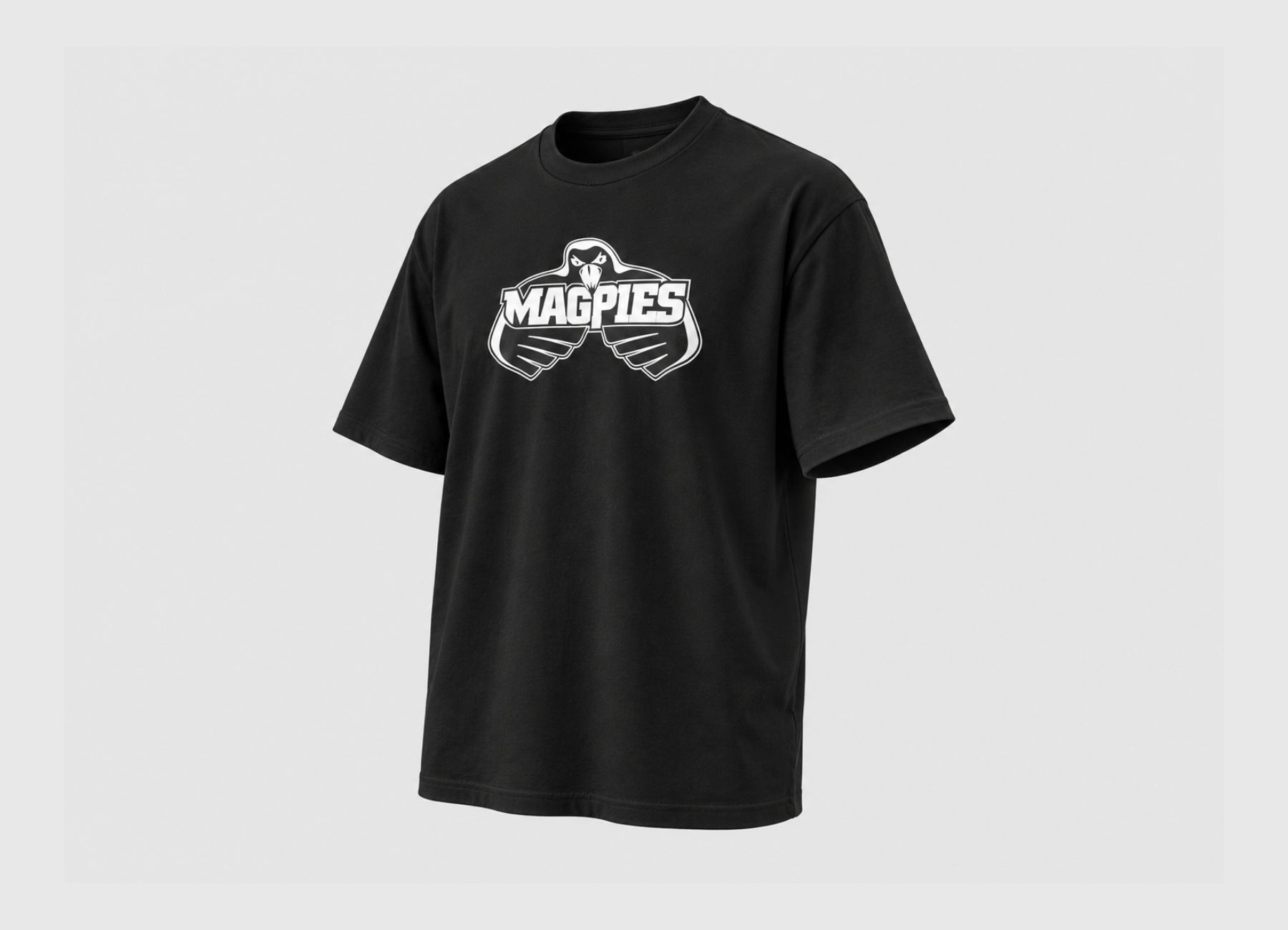 Kids Magpies Tee Shirt Sz 12