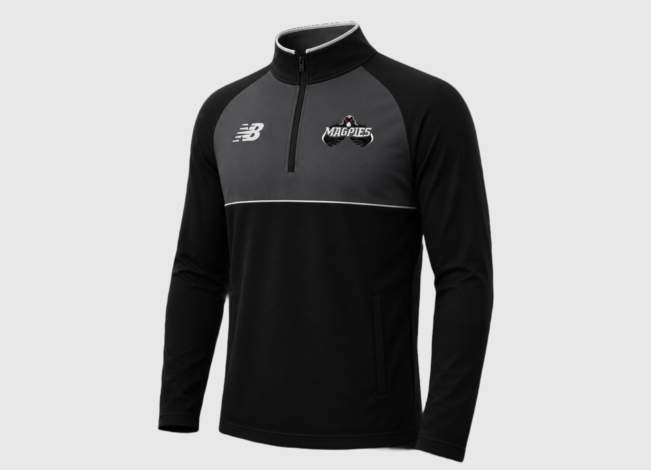 Magpies Midlayer Longsleeve Top 2XL