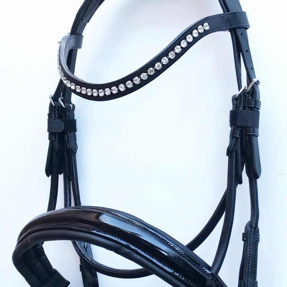 Lumiere Aurelie Flat Leather Bridle Warmblood