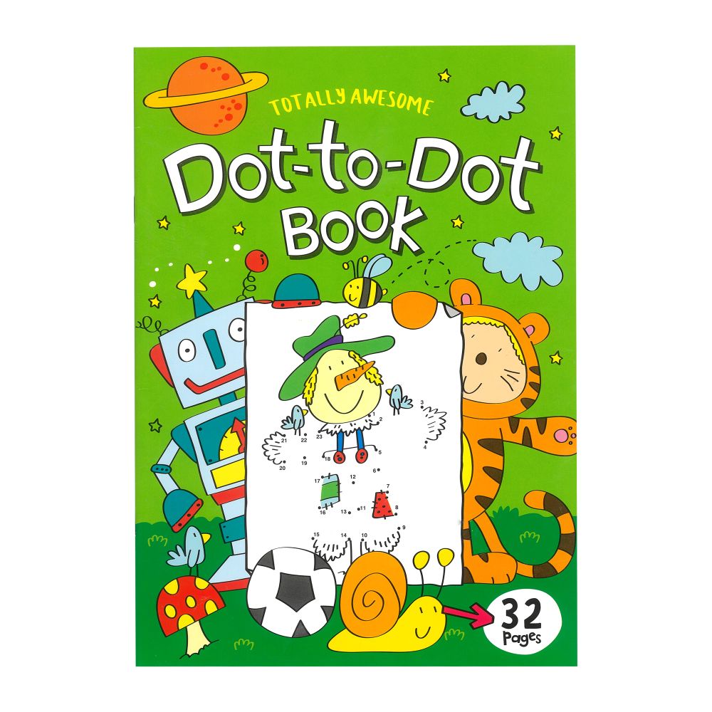 Dot-to-Dot Kids Activity Book 32pg 210x295mm