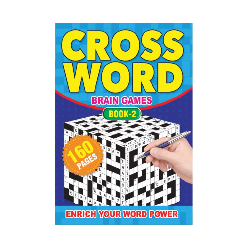 Crossword Puzzle Book A5 144pg Book 2