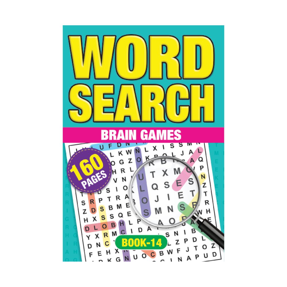 Word Search Puzzle Book 160pg A5 Book 14