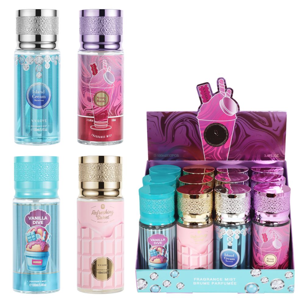 VV Love Fragrance Mists 4asst 100ml - Vanilla Dive