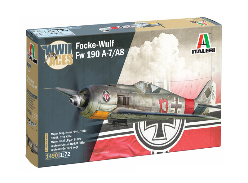 Italeri 1.72 FOCKE WULF A-8/F ACES