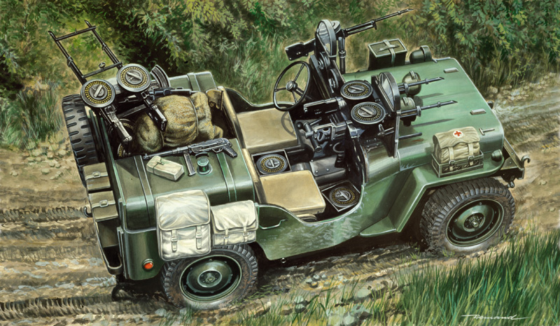Italeri 1:35 COMMANDO CAR