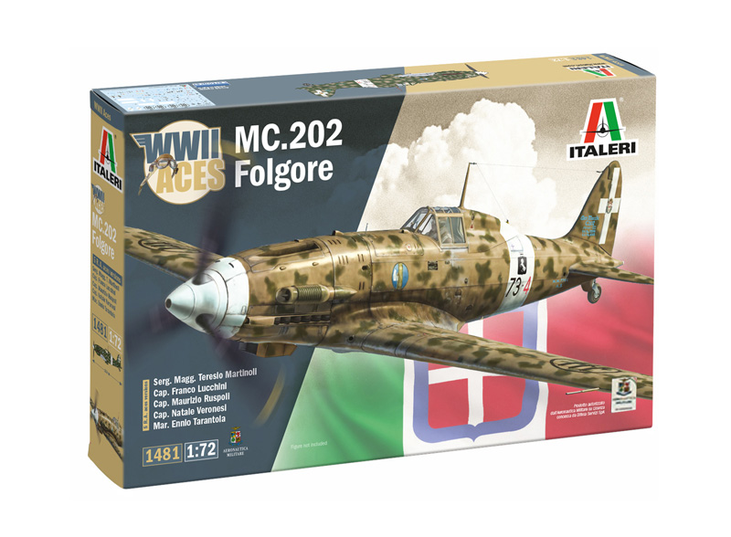 Italeri 1:72 MACCHI FOLGORE ACES