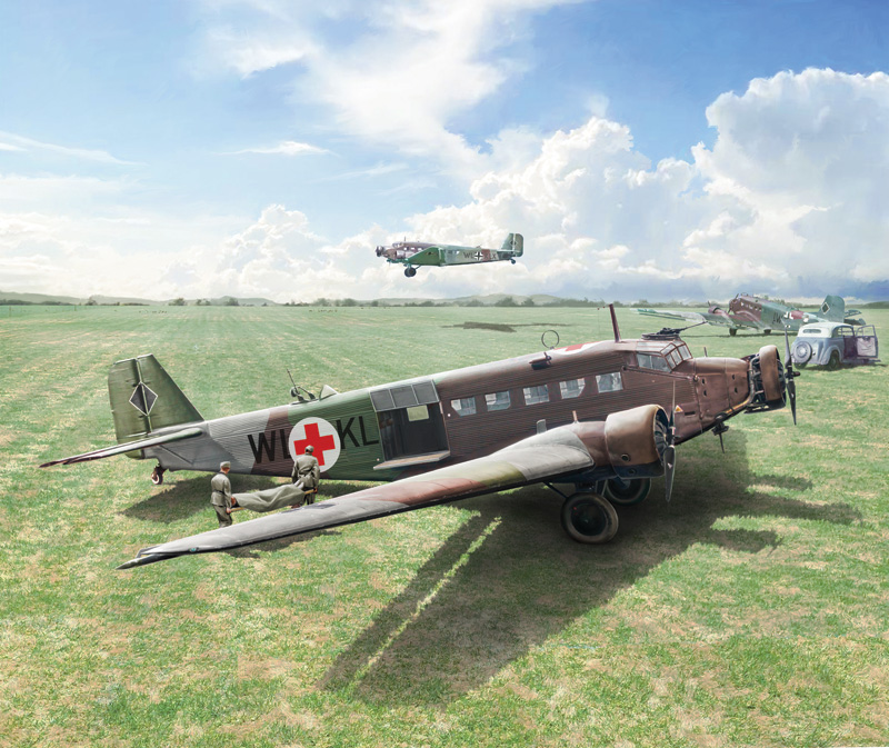 Italeri 1:72 Junker Ju 52/3m