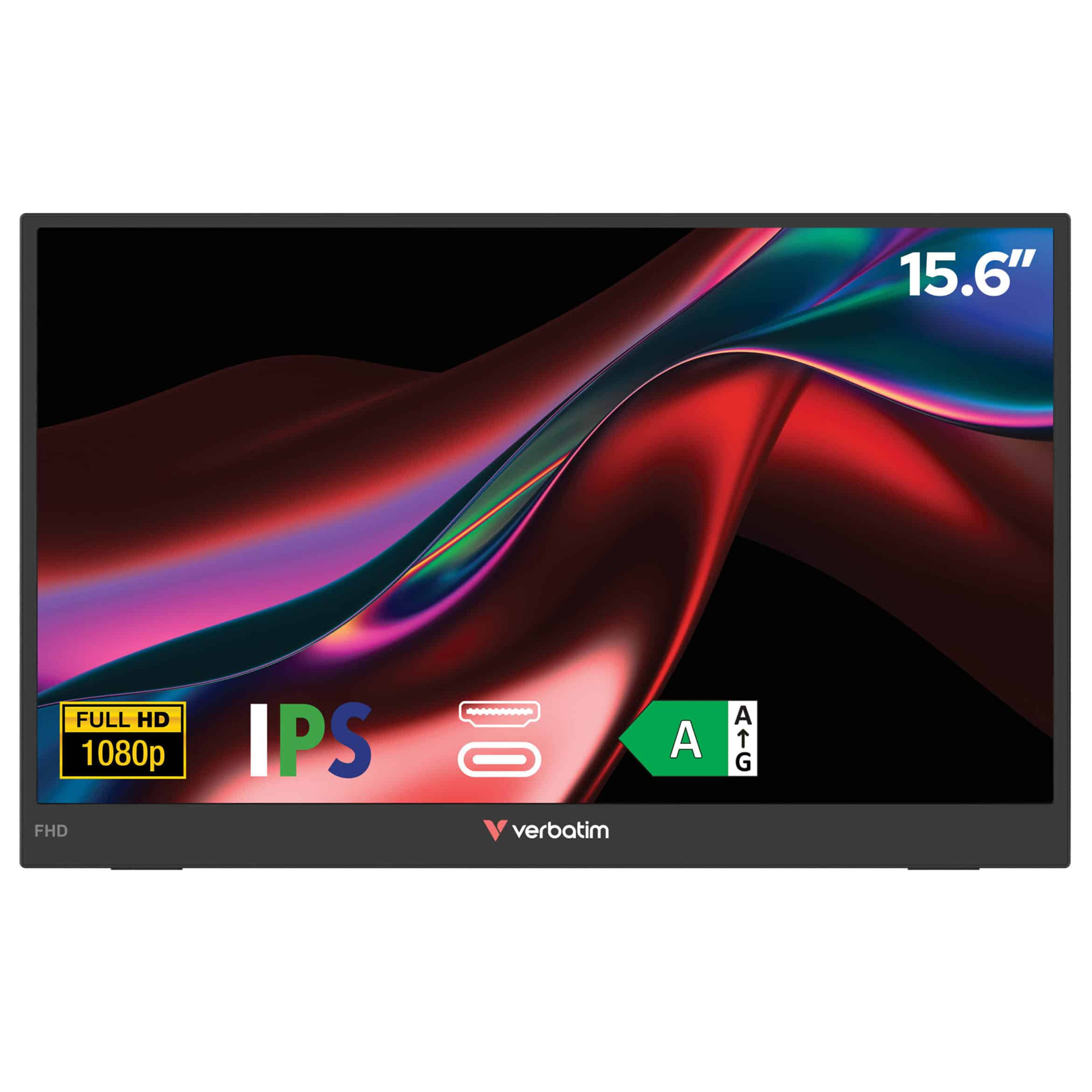 Verbatim Portable 15.6" FHD Monitor