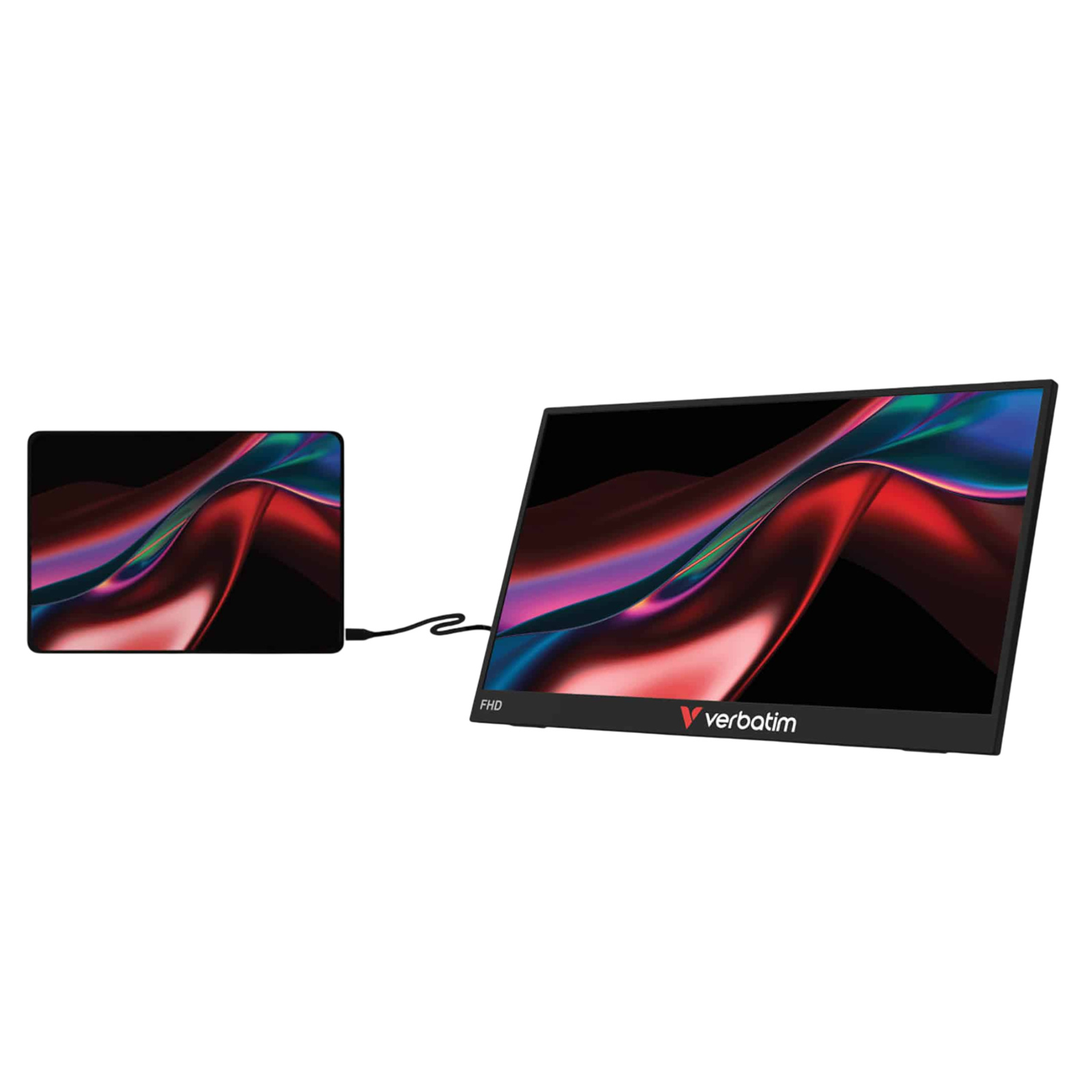 Verbatim Portable 15.6" FHD Monitor