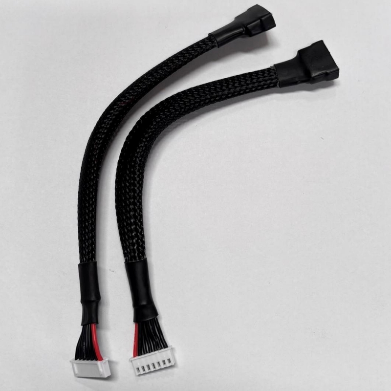 RCP-BM068 XH Silicone 6S Balance Lead Extension with braid cover