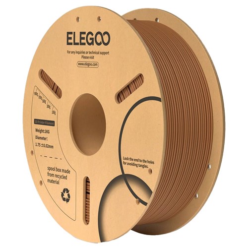 FILAMENT BRN S/GRY 1.75MM 1KG