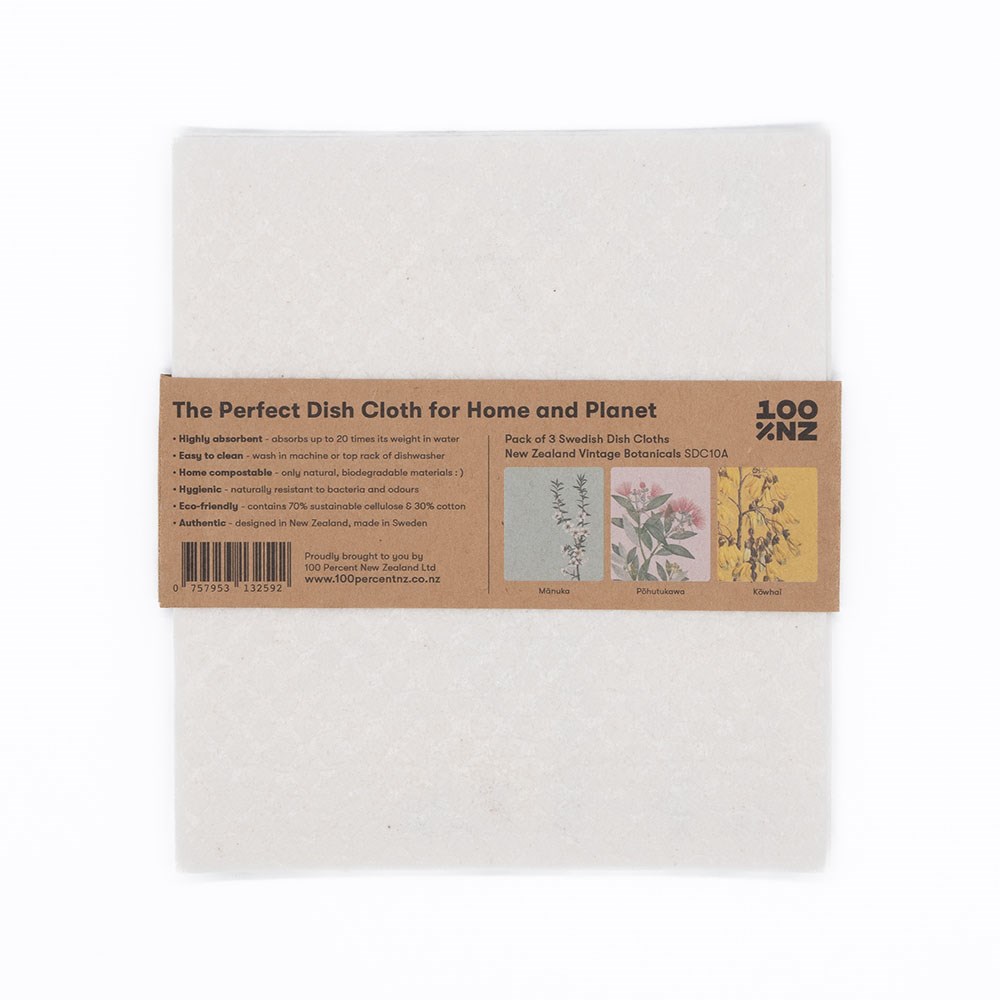 Swedish Dishcloths - Vintage Botanicals
