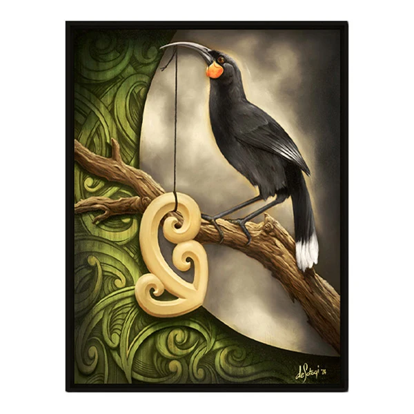 CAD007 - Dave Sotogi Te Huia Canvas