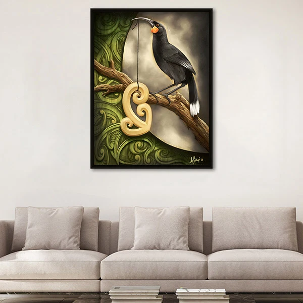 CAD007 - Dave Sotogi Te Huia Canvas