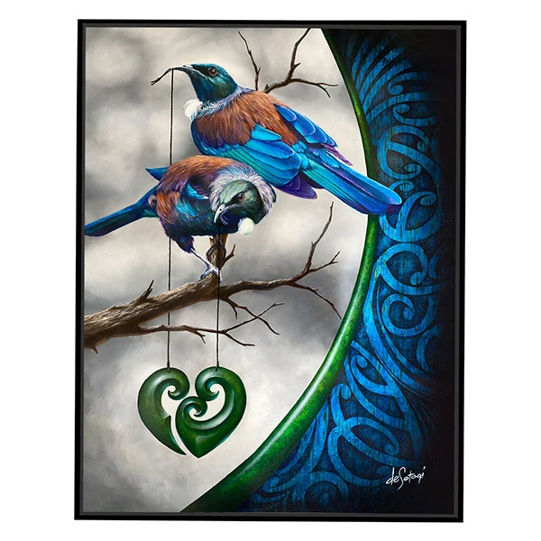 CAD004 - Dave Sotogi Framed Art Return to Innocence