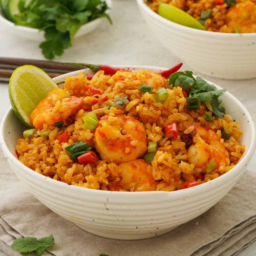 N02. Tom Yum fried rice (Kao Pad Tom Yum)