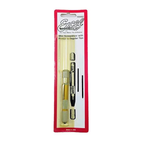 Excel Mini Screwdrivers w/2tips