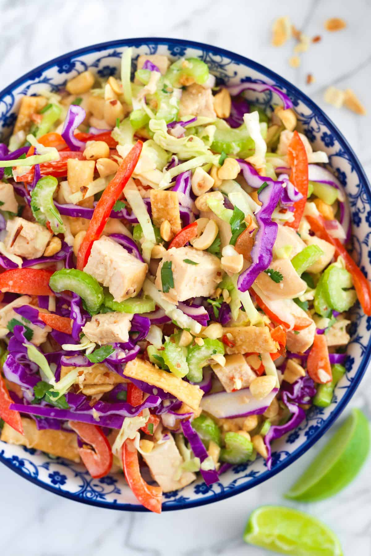 ES4. Thai Crispy chicken salad - Yum Gai Zap