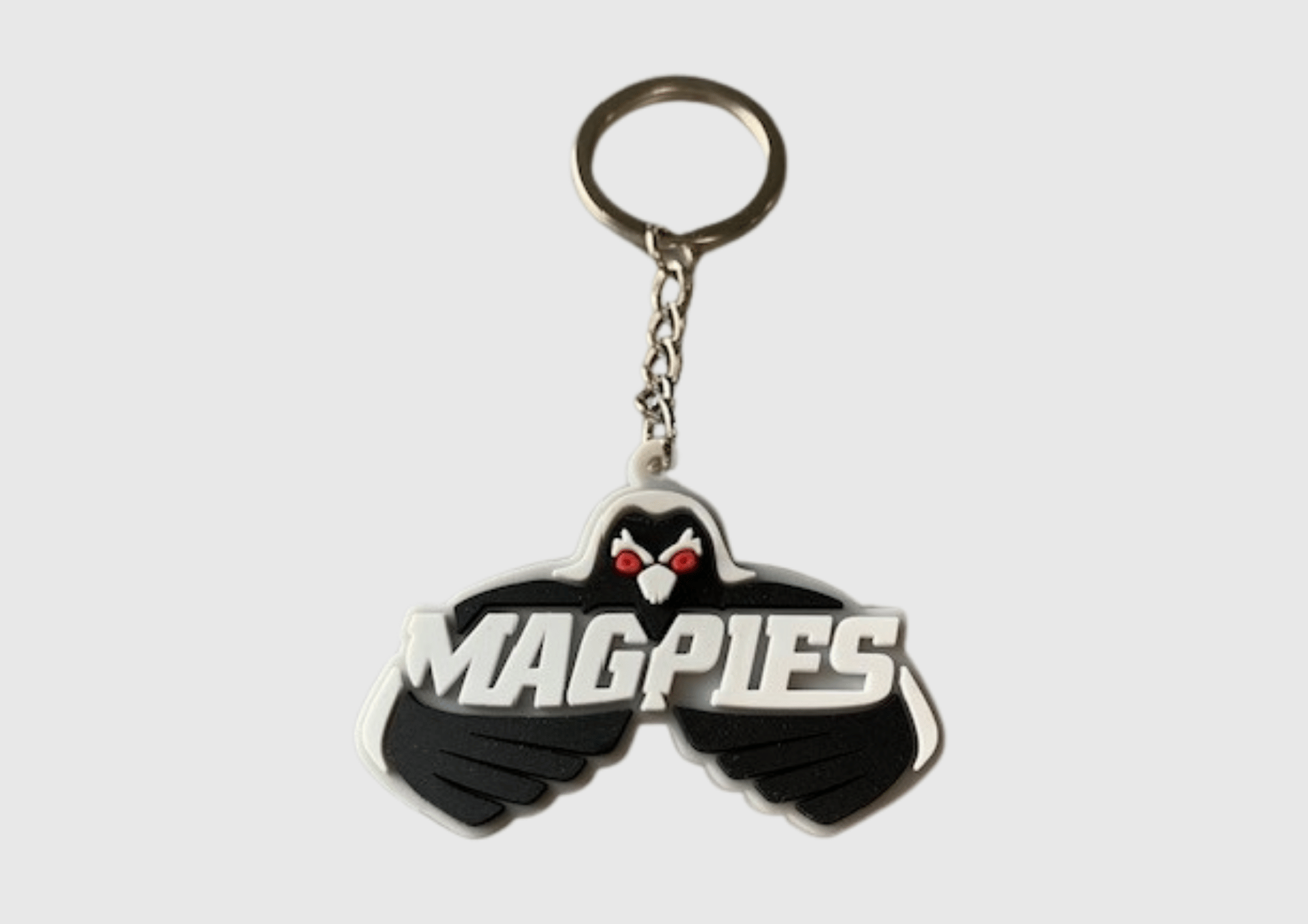 Magpies Keyring