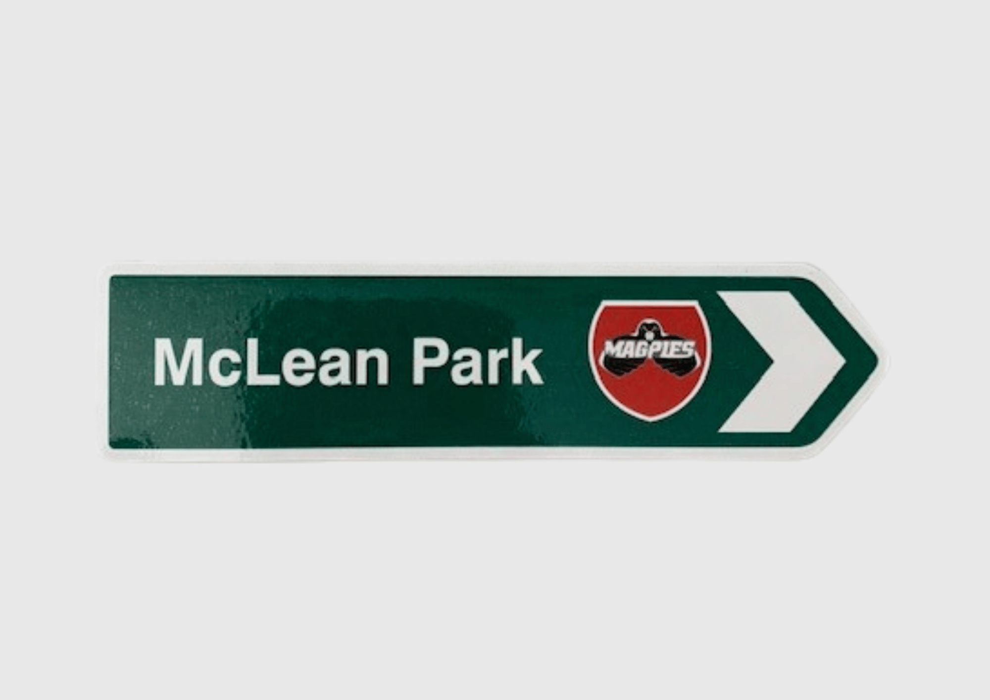 McLean Park Road Sign Magnet