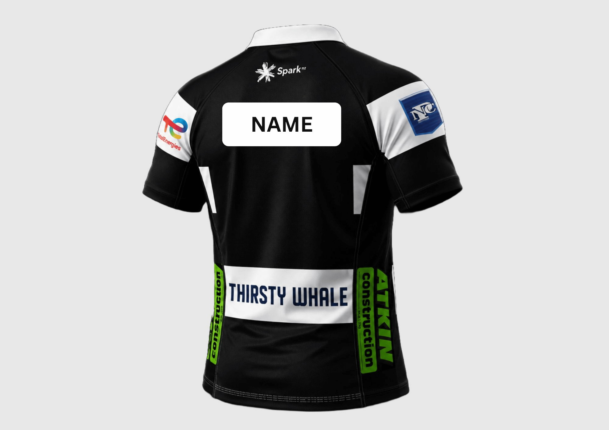 Custom Name on Jersey