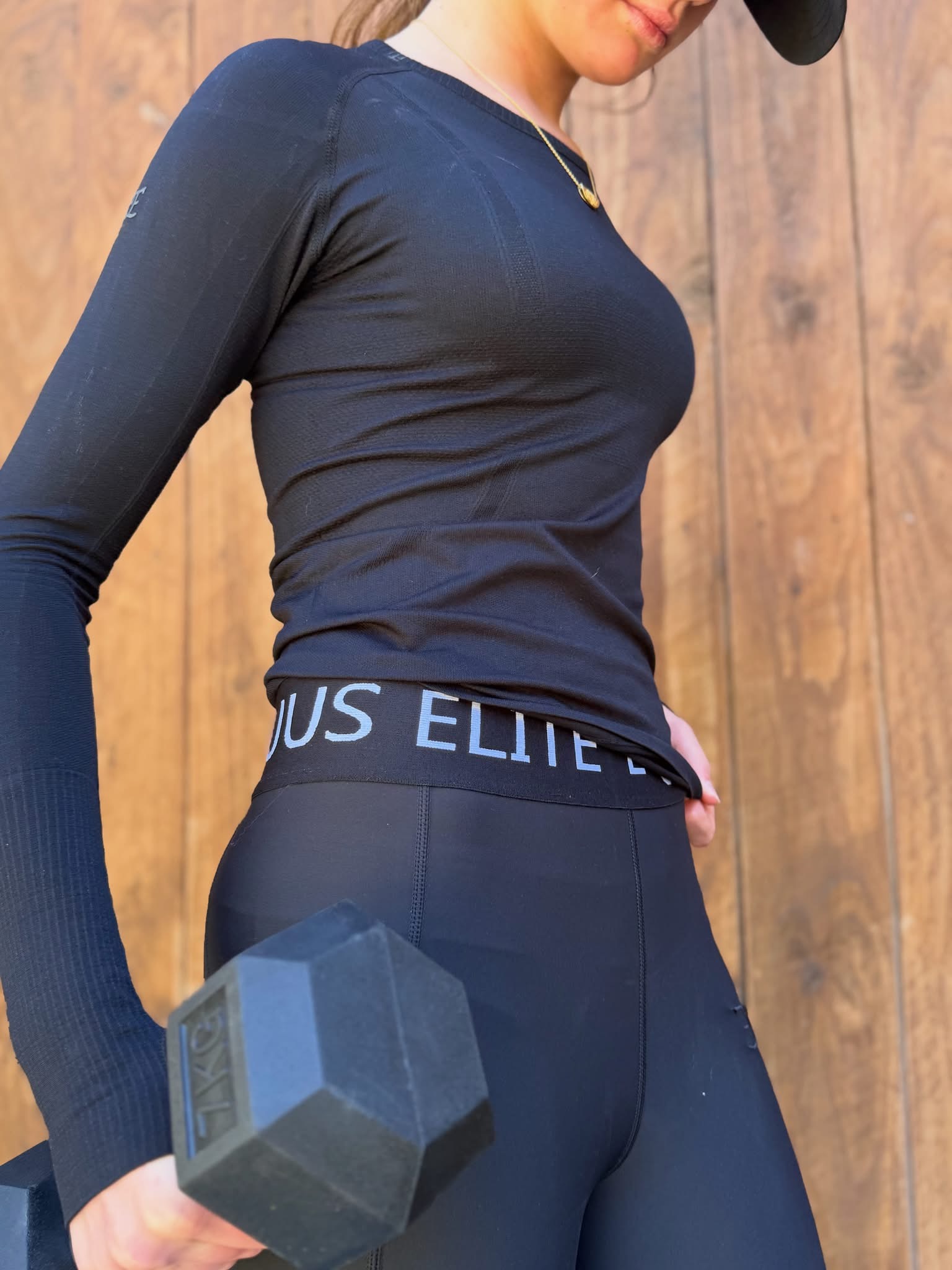 Equus Elite Baselayer Black Large